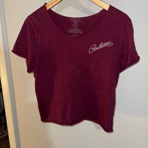 Pendleton Maroon Short Sleeve Tee